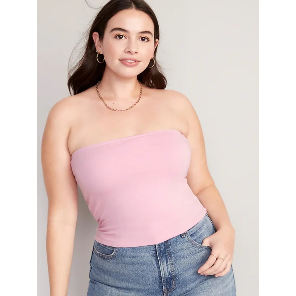 LG Old navy light pink Cropped Tube Top for Women
